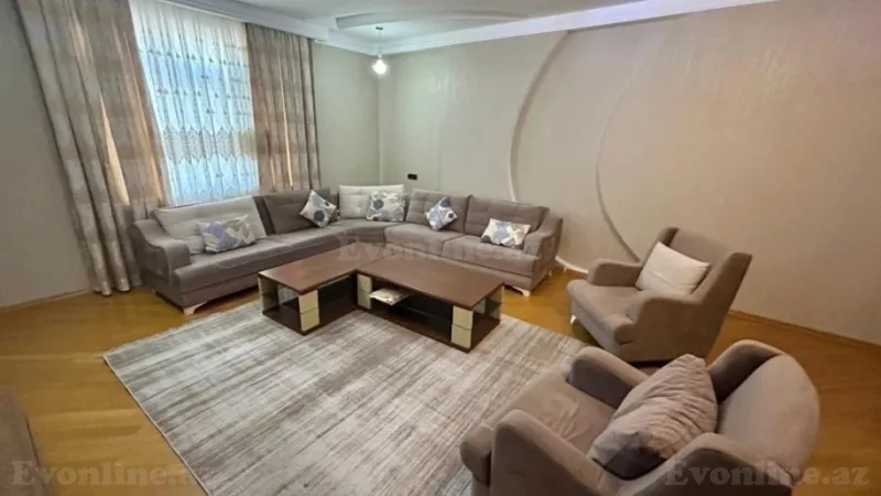 Kirayə verilir 4 otaqlı Mənzil Yeni tikili 220 m² Elmlər Akademiyası m. - şəkil 3