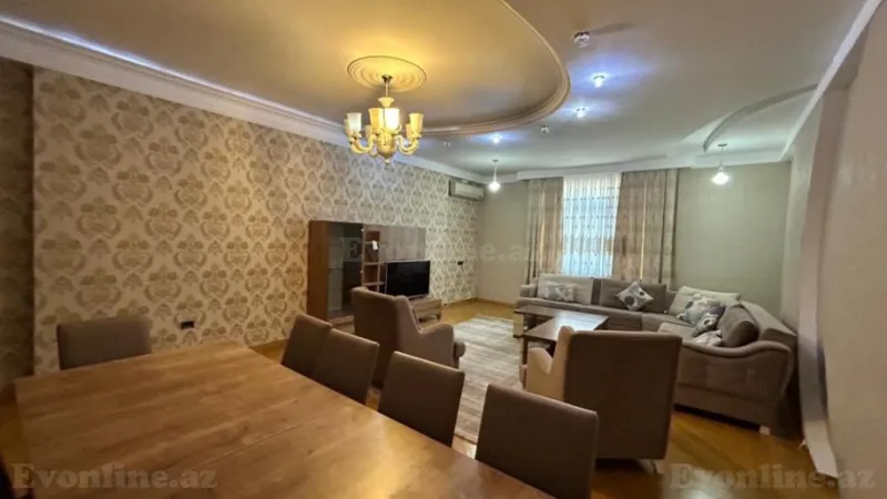 Kirayə verilir 4 otaqlı Mənzil Yeni tikili 220 m² Elmlər Akademiyası m. - şəkil 6