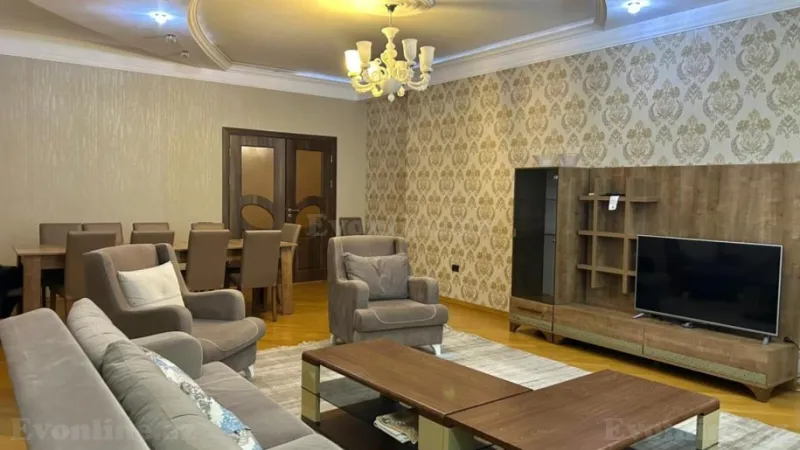 Kirayə verilir 4 otaqlı Mənzil Yeni tikili 220 m² Elmlər Akademiyası m. - şəkil 8