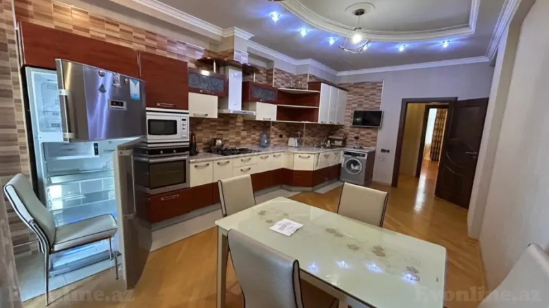 Kirayə verilir 4 otaqlı Mənzil Yeni tikili 220 m² Elmlər Akademiyası m. - şəkil 12