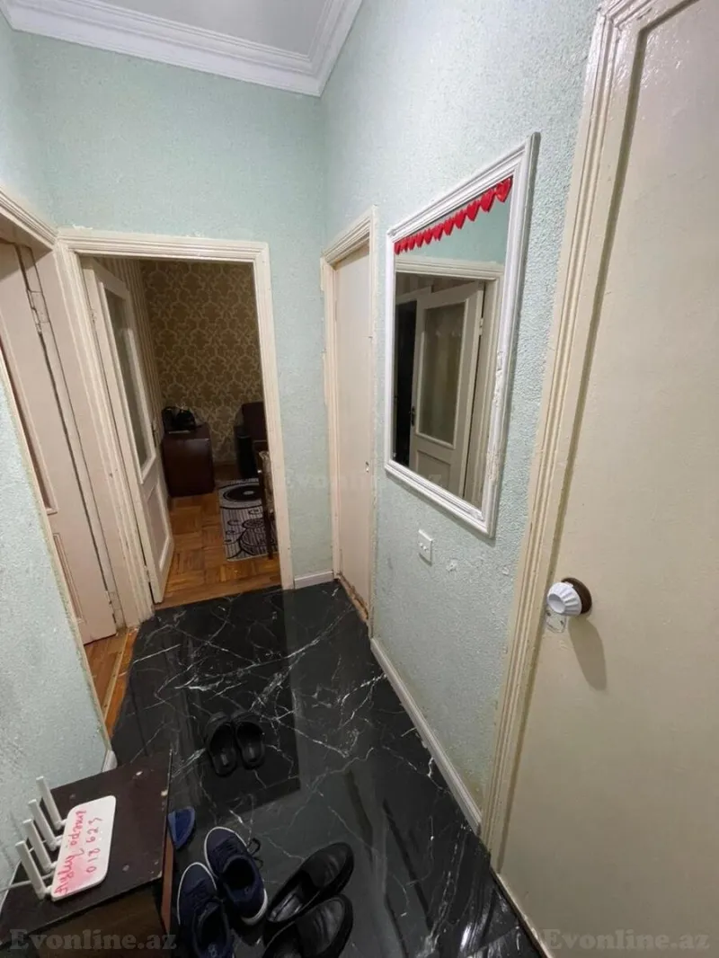 Kirayə verilir 3 otaqlı Mənzil Köhnə tikili 80 m² Memar Əcəmi m. - şəkil 10