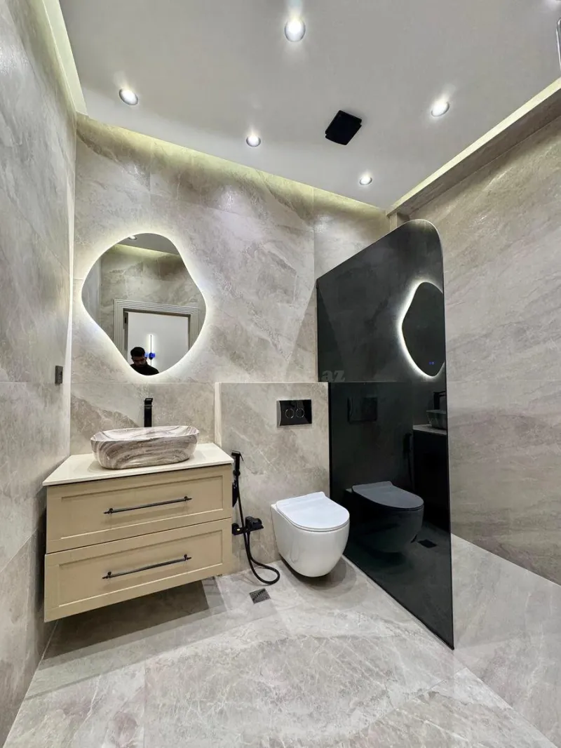 Satılır 3 otaqlı Mənzil Yeni tikili 135 m² İnşaatçılar m. - şəkil 10