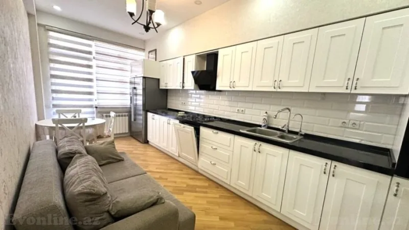 Satılır 3 otaqlı Mənzil Yeni tikili 125 m² Qara Qarayev m. - şəkil 14