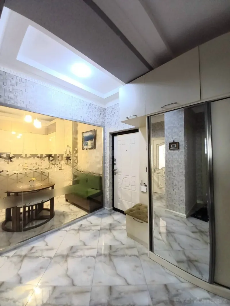 Satılır 2 otaqlı Mənzil Yeni tikili 90 m² Gənclik m. - şəkil 3