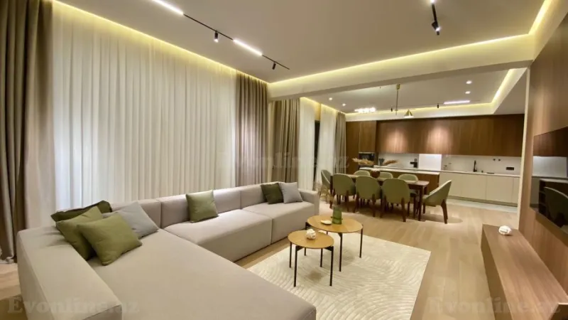 Kirayə verilir 3 otaqlı Mənzil Yeni tikili 140 m² Xətai r. - şəkil 2