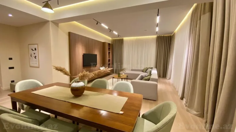 Kirayə verilir 3 otaqlı Mənzil Yeni tikili 140 m² Xətai r. - şəkil 4