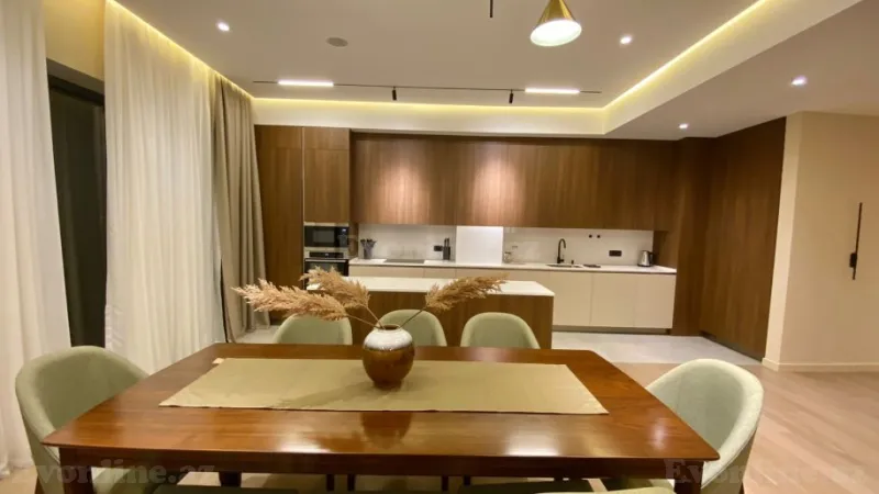 Kirayə verilir 3 otaqlı Mənzil Yeni tikili 140 m² Xətai r. - şəkil 6