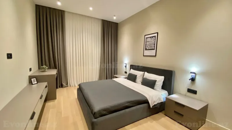 Kirayə verilir 3 otaqlı Mənzil Yeni tikili 140 m² Xətai r. - şəkil 10