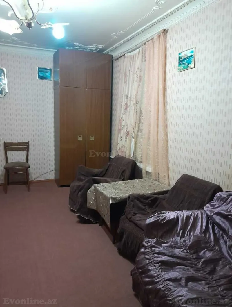 Kirayə verilir 1 otaqlı Mənzil Köhnə tikili 35 m² Yasamal
