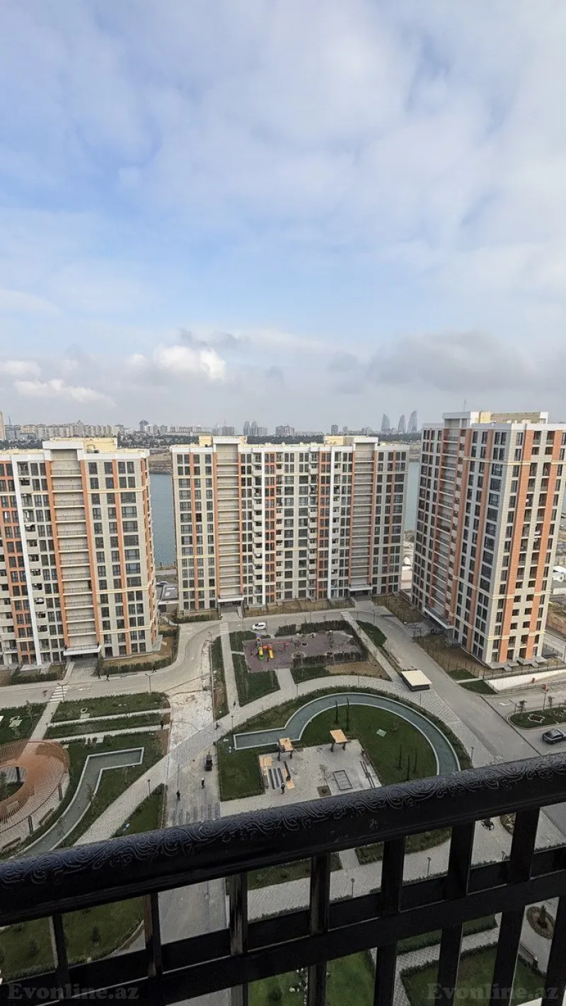 Kirayə verilir 3 otaqlı Mənzil Yeni tikili 74 m² Yeni Yasamal - şəkil 10