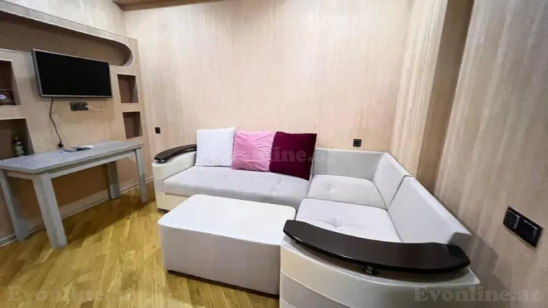 Kirayə verilir 2 otaqlı Mənzil Yeni tikili 67 m² Nəsimi m. - şəkil 3