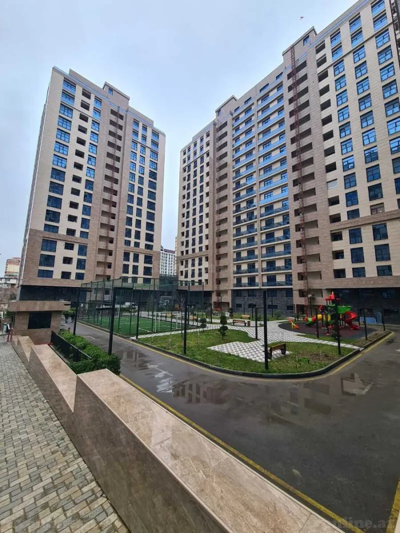 Satılır 3 otaqlı Mənzil Yeni tikili 98 m² Nəsimi r. - şəkil 4