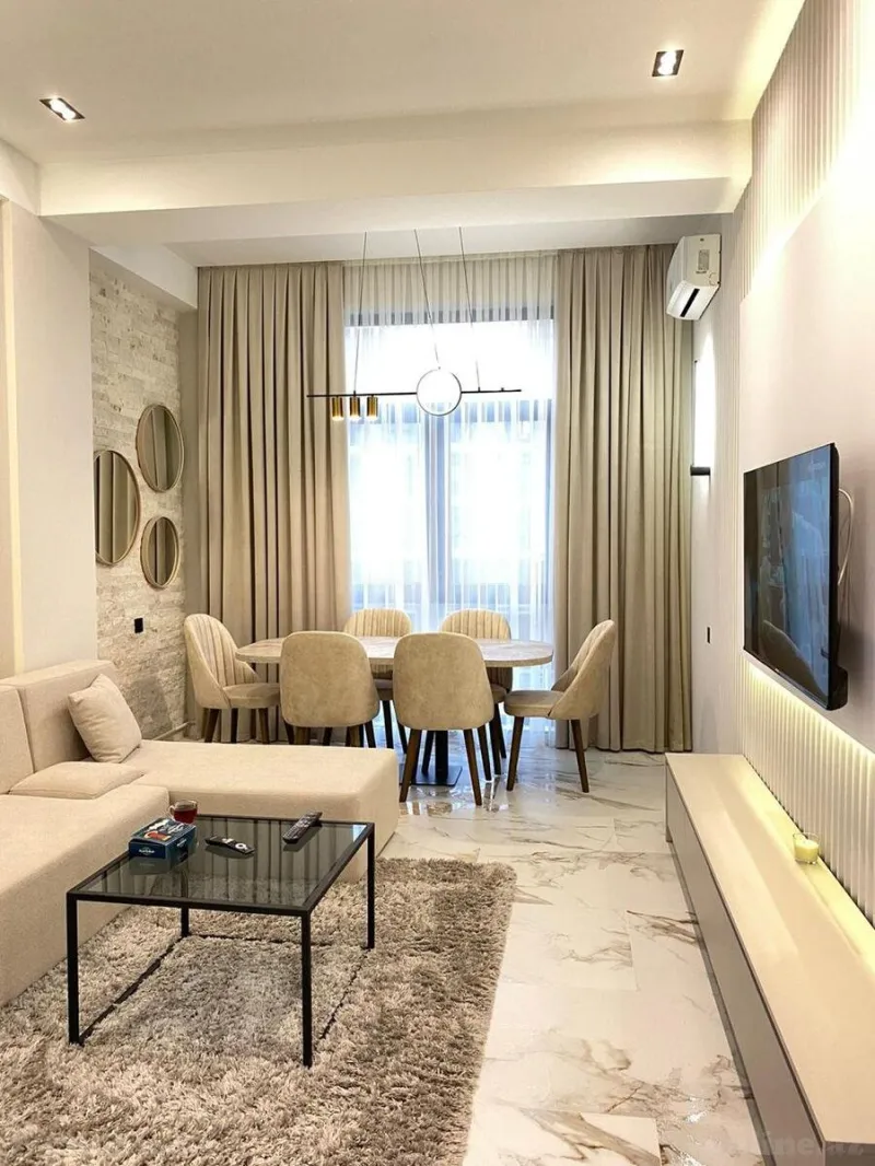 Kirayə verilir 2 otaqlı Mənzil Yeni tikili 65 m² 8 Noyabr m. - şəkil 2