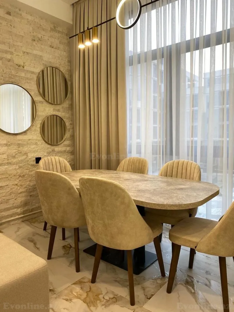 Kirayə verilir 2 otaqlı Mənzil Yeni tikili 65 m² 8 Noyabr m. - şəkil 4