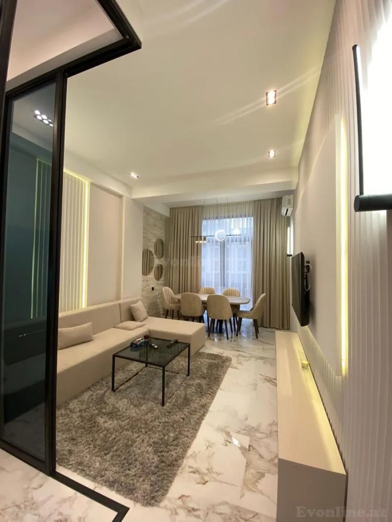 Kirayə verilir 2 otaqlı Mənzil Yeni tikili 65 m² 8 Noyabr m. - şəkil 13
