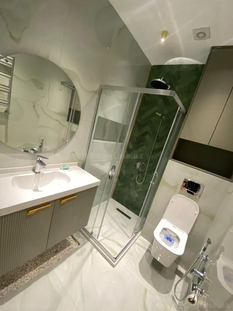 Kirayə verilir 2 otaqlı Mənzil Yeni tikili 65 m² 8 Noyabr m. - şəkil 16