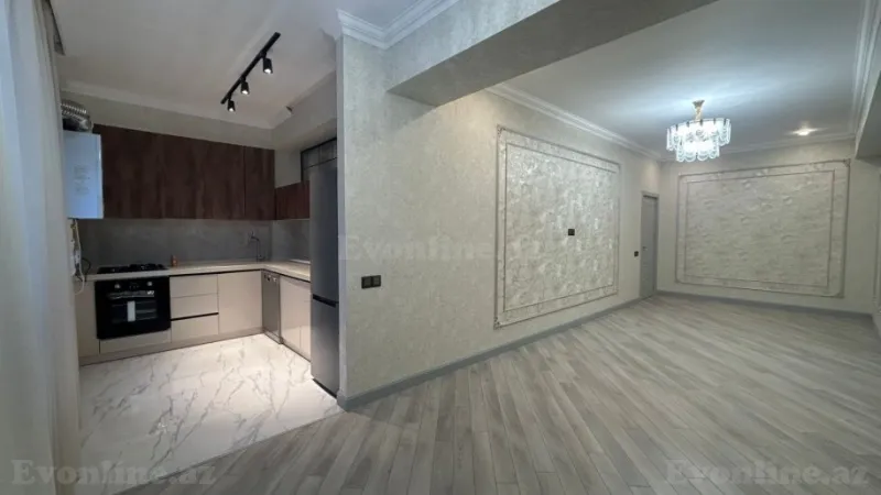Satılır 2 otaqlı Mənzil Yeni tikili 80 m² Nəsimi r. - şəkil 3