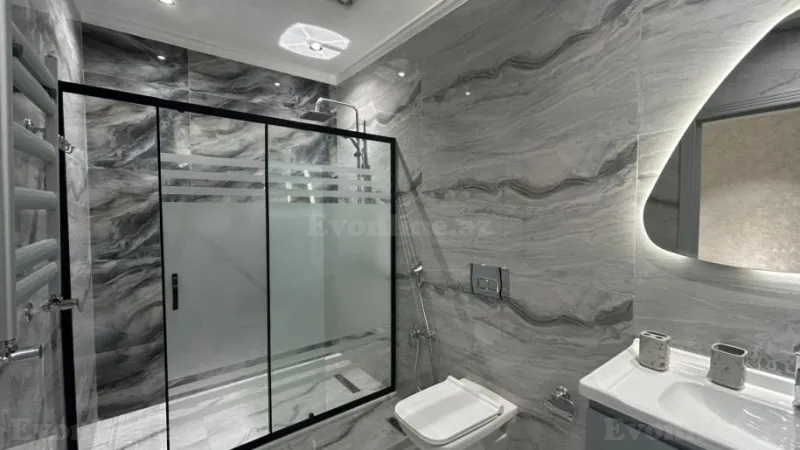 Satılır 2 otaqlı Mənzil Yeni tikili 80 m² Nəsimi r. - şəkil 10