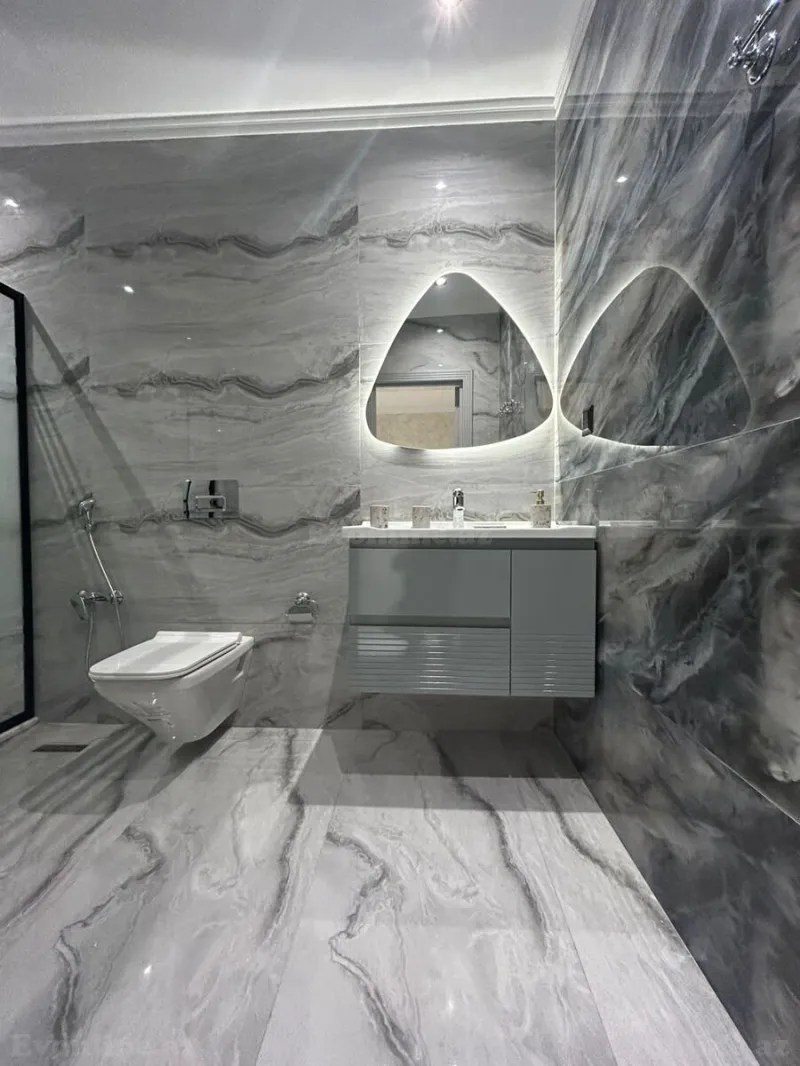 Satılır 2 otaqlı Mənzil Yeni tikili 80 m² Nəsimi r. - şəkil 11