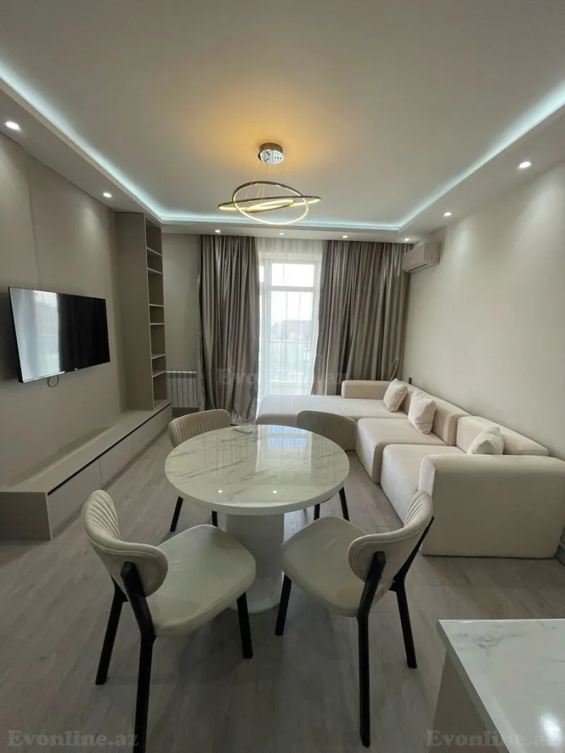 Kirayə verilir 2 otaqlı Mənzil Yeni tikili 68 m² Nərimanov r. - şəkil 6