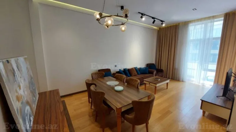 Kirayə verilir 2 otaqlı Mənzil Yeni tikili 80 m² Nizami m. - şəkil 3