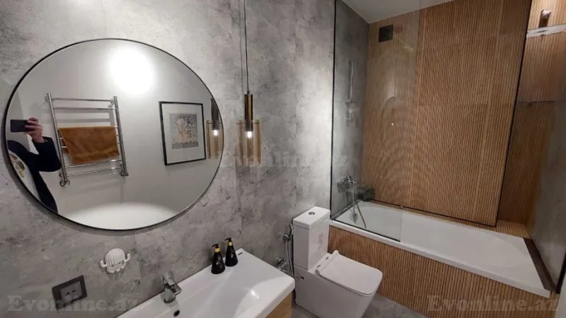 Kirayə verilir 2 otaqlı Mənzil Yeni tikili 80 m² Nizami m. - şəkil 13