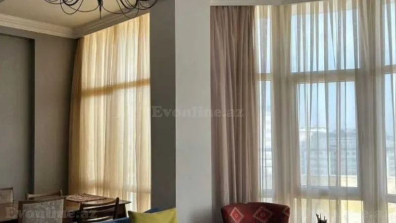 Kirayə verilir 3 otaqlı Mənzil Yeni tikili 106 m² Nizami m. - şəkil 2