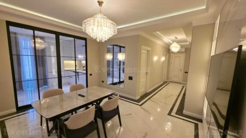 Kirayə verilir 3 otaqlı Mənzil Yeni tikili 106 m² 8 Noyabr m. - şəkil 2