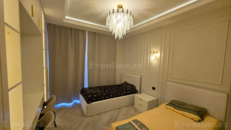 Kirayə verilir 3 otaqlı Mənzil Yeni tikili 106 m² 8 Noyabr m. - şəkil 11