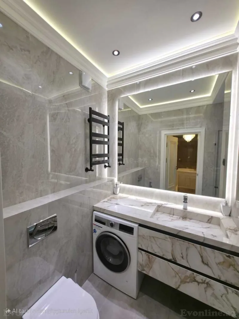 Kirayə verilir 3 otaqlı Mənzil Yeni tikili 106 m² 8 Noyabr m. - şəkil 14