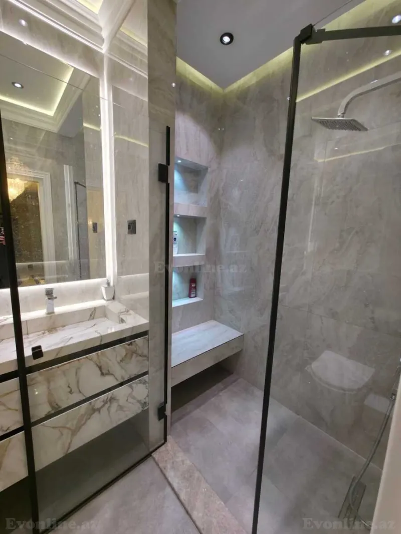 Kirayə verilir 3 otaqlı Mənzil Yeni tikili 106 m² 8 Noyabr m. - şəkil 15