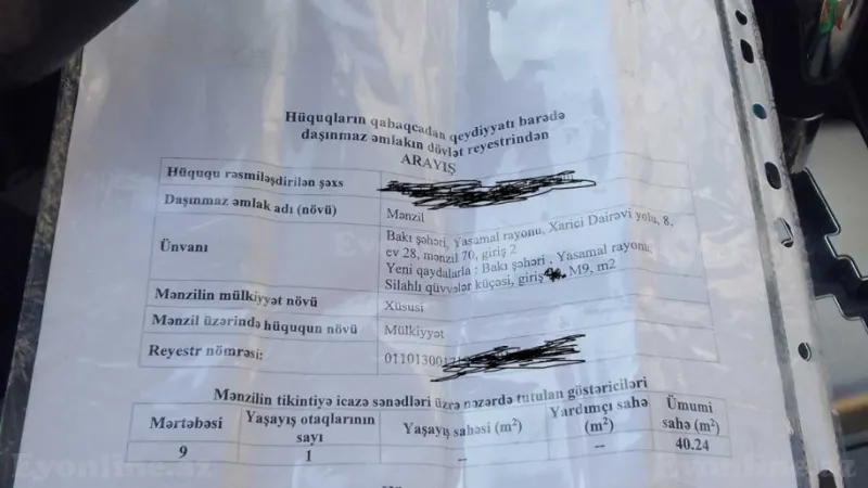 Satılır 2 otaqlı Mənzil Yeni tikili 42 m² Yasamal r. - şəkil 26