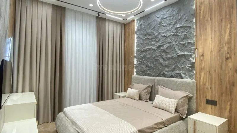 Satılır 2 otaqlı Mənzil Yeni tikili 90 m² Nərimanov r. - şəkil 2