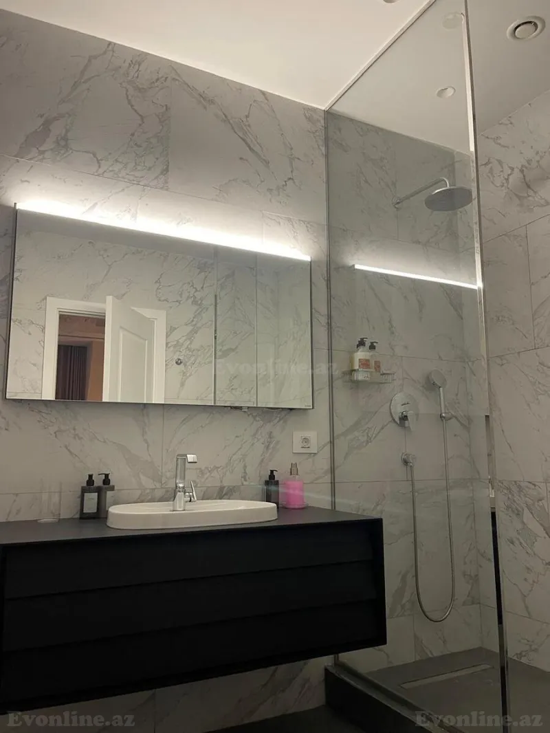 Kirayə verilir 3 otaqlı Mənzil Yeni tikili 108 m² Xətai r. - şəkil 13