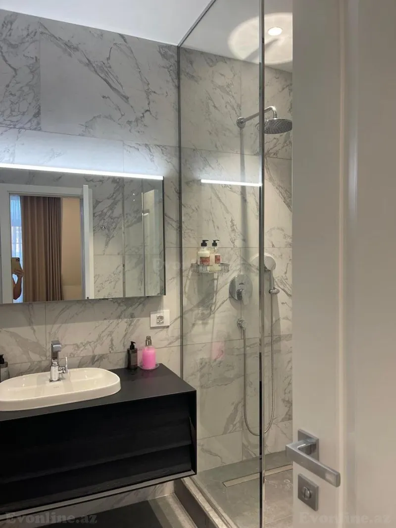 Kirayə verilir 3 otaqlı Mənzil Yeni tikili 108 m² Xətai r. - şəkil 14