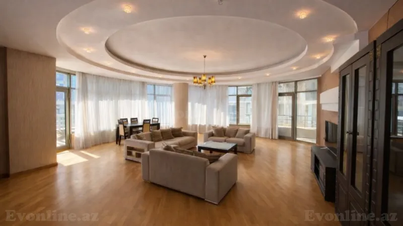 Satılır 4 otaqlı Mənzil Yeni tikili 212 m² Sahil m. - şəkil 2