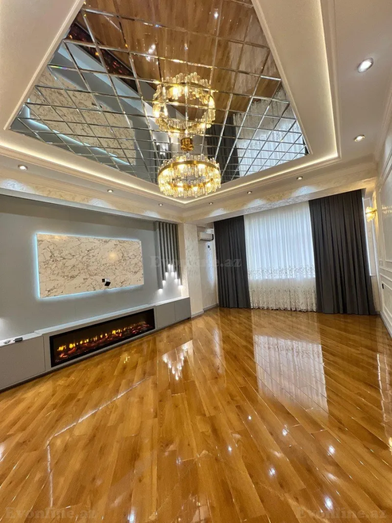 Satılır 4 otaqlı Mənzil Yeni tikili 134 m² Qara Qarayev m. - şəkil 5