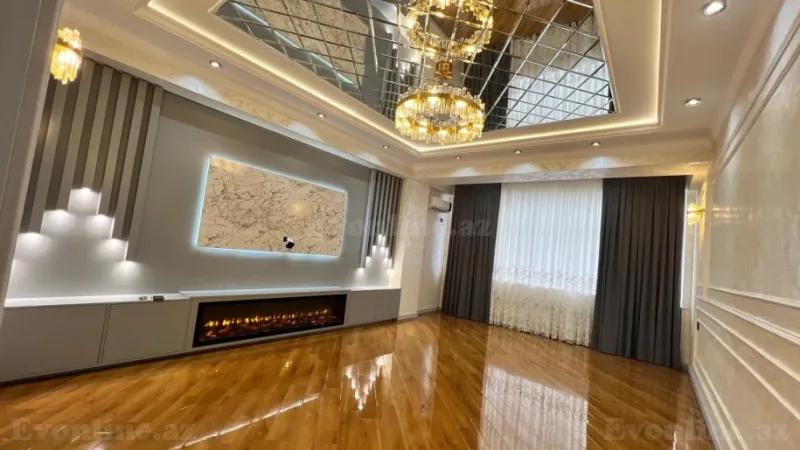 Satılır 4 otaqlı Mənzil Yeni tikili 134 m² Qara Qarayev m. - şəkil 8