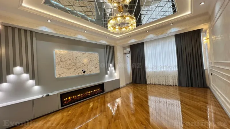 Satılır 4 otaqlı Mənzil Yeni tikili 134 m² Qara Qarayev m. - şəkil 9
