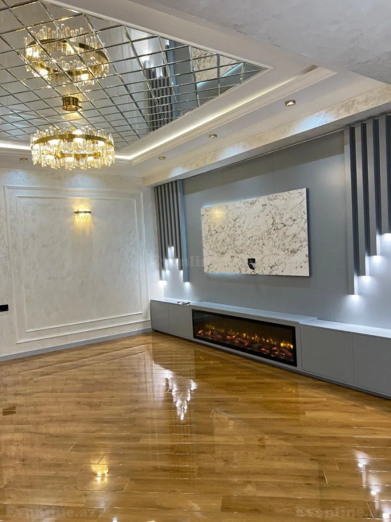 Satılır 4 otaqlı Mənzil Yeni tikili 134 m² Qara Qarayev m. - şəkil 12