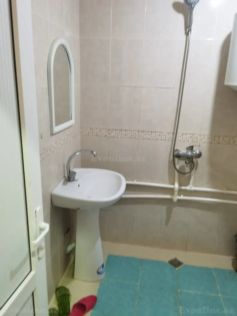 Kirayə verilir 1 otaqlı Mənzil Yeni tikili 35 m² Sabunçu r. - şəkil 6