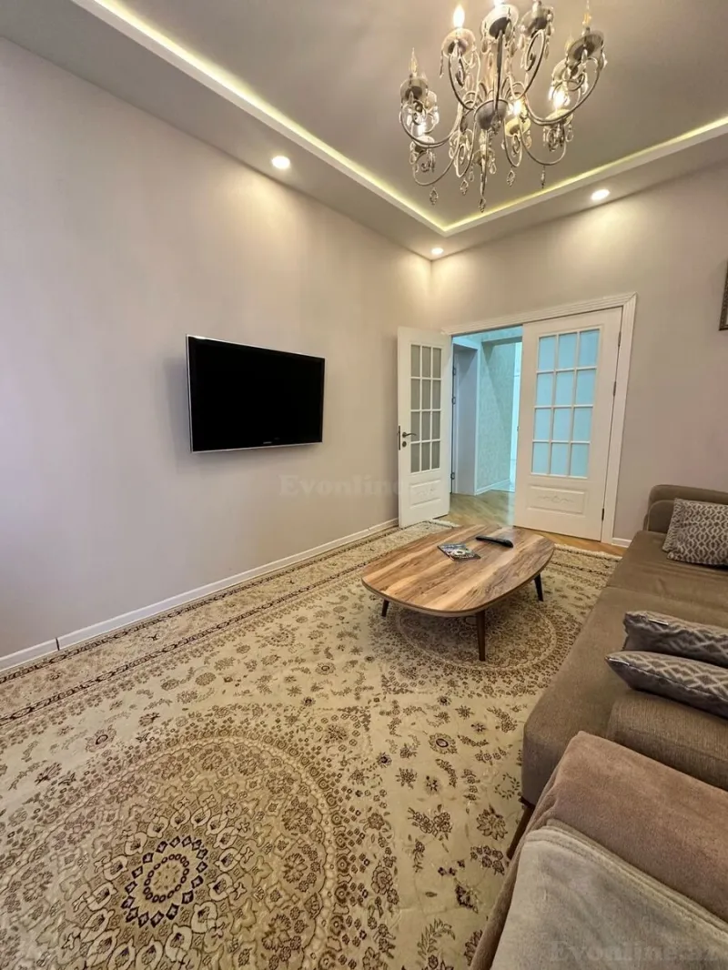 Satılır 3 otaqlı Mənzil Yeni tikili 122.5 m² Qara Qarayev m. - şəkil 2