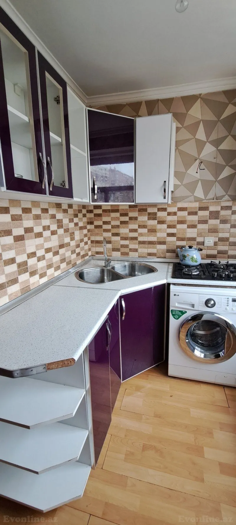 Kirayə verilir 3 otaqlı Mənzil Köhnə tikili 85 m² Yeni Yasamal - şəkil 12