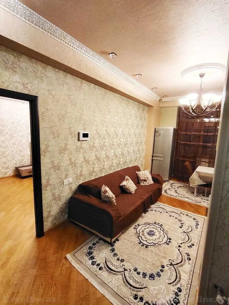 Kirayə verilir 2 otaqlı Mənzil Yeni tikili 90 m² Xətai m. - şəkil 3