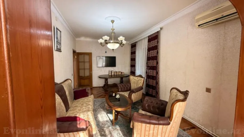 Kirayə verilir 3 otaqlı Mənzil Köhnə tikili 90 m² Nəriman Nərimanov m. - şəkil 2