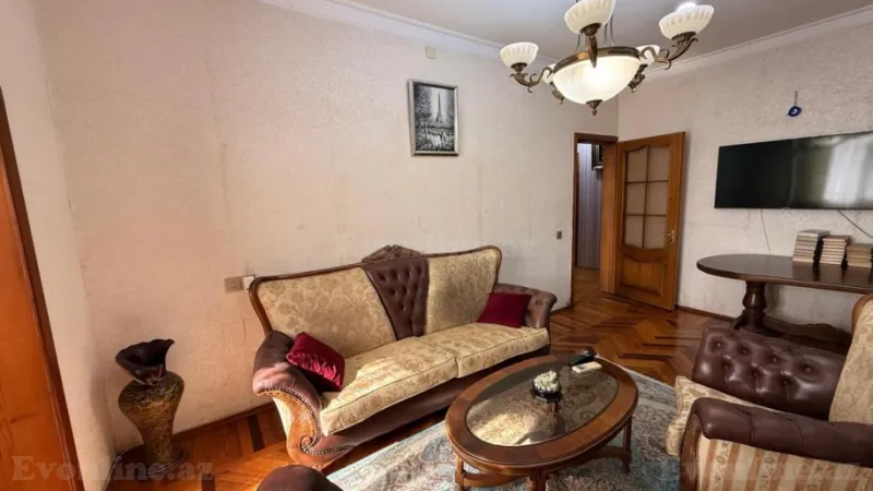 Kirayə verilir 3 otaqlı Mənzil Köhnə tikili 90 m² Nəriman Nərimanov m. - şəkil 3