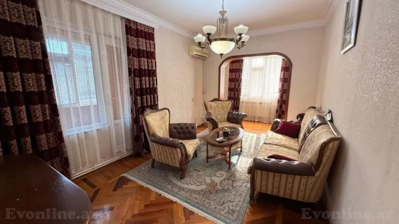 Kirayə verilir 3 otaqlı Mənzil Köhnə tikili 90 m² Nəriman Nərimanov m. - şəkil 19