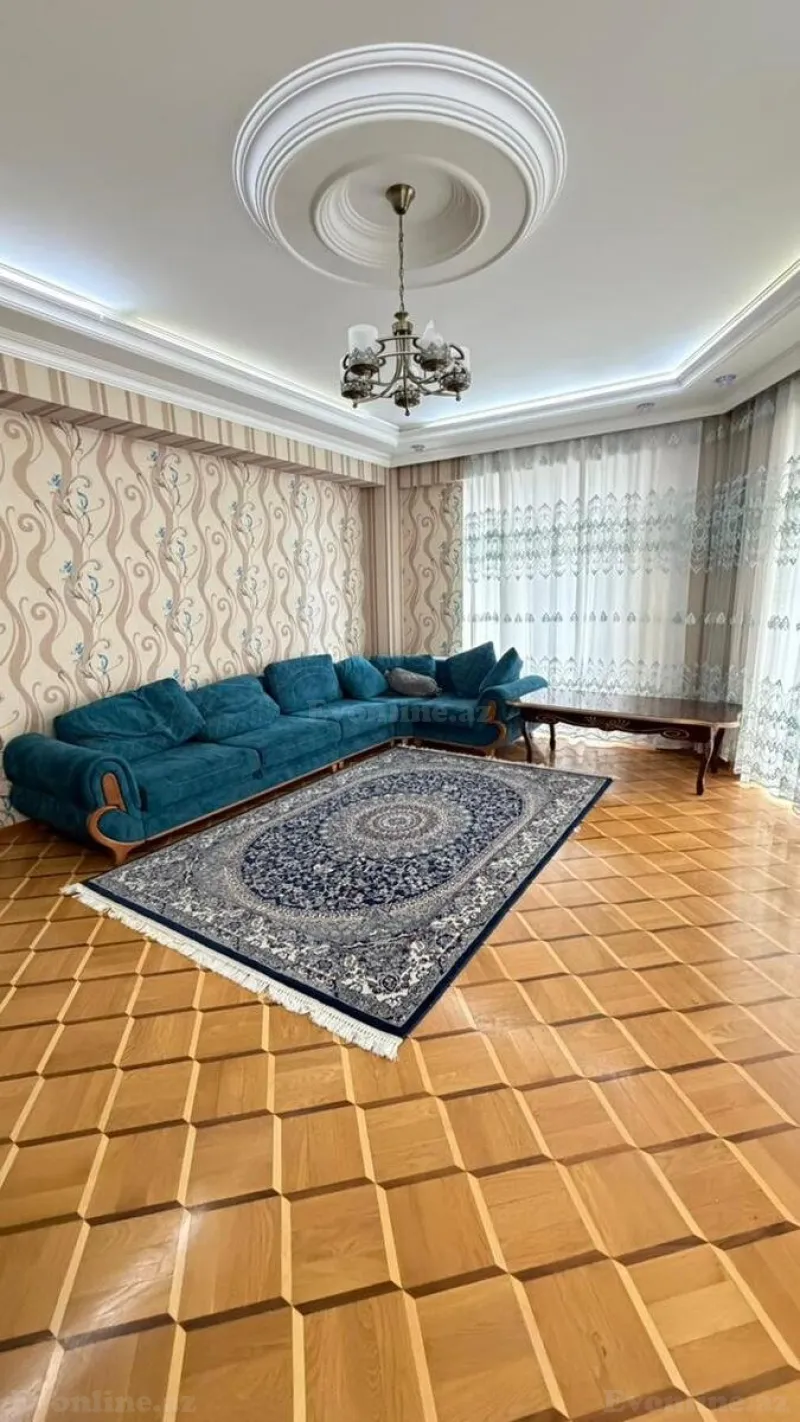 Kirayə verilir 3 otaqlı Mənzil Yeni tikili 120 m² Nəriman Nərimanov m.