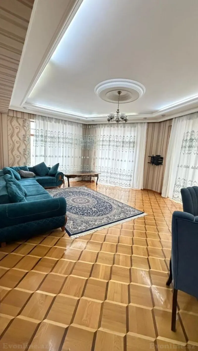 Kirayə verilir 3 otaqlı Mənzil Yeni tikili 120 m² Nəriman Nərimanov m. - şəkil 2