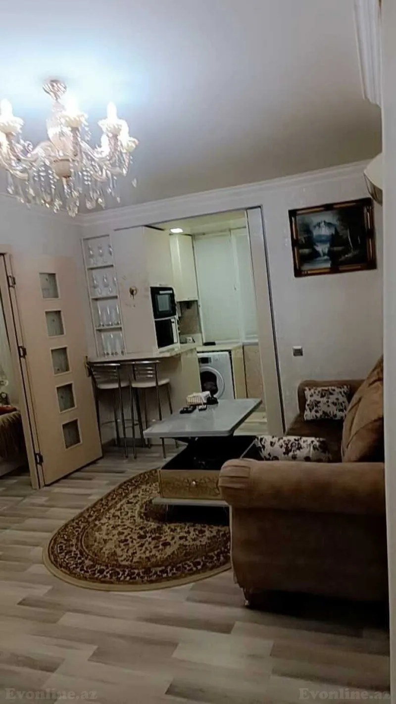 Kirayə verilir 2 otaqlı Mənzil Köhnə tikili 45 m² Elmlər Akademiyası m. - şəkil 2